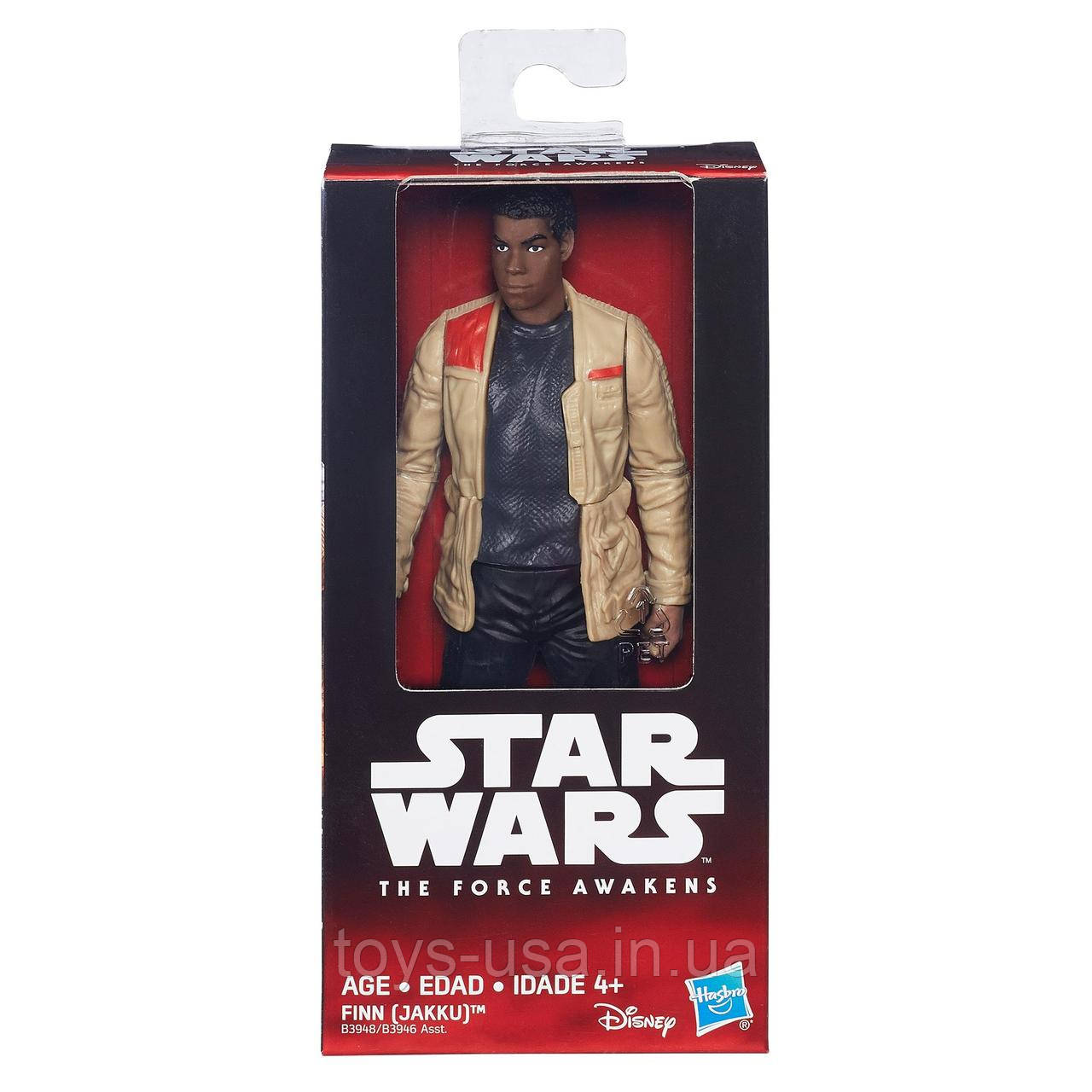 Фігурка Фіна (Джакку), Зоряні війни - Finn (Jakku), The Force Awakens, Hasbro 15 СМ