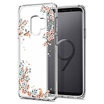 Чохол Spigen для Samsung Galaxy S9 Liquid Crystal Blossom, Nature (592CS22828), фото 3