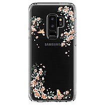 Чохол Spigen для Samsung Galaxy S9 Plus Liquid Crystal Blossom, Nature (593CS22915), фото 3