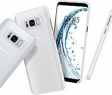 Чохол Spigen для Samsung Galaxy S8 Air Skin, Soft Clear (565CS21627), фото 4