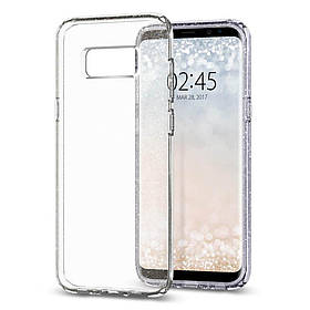 Чохол Spigen для Samsung Galaxy S8 Plus Liquid Crystal Glitter, Crystal Quartz (571CS21669)