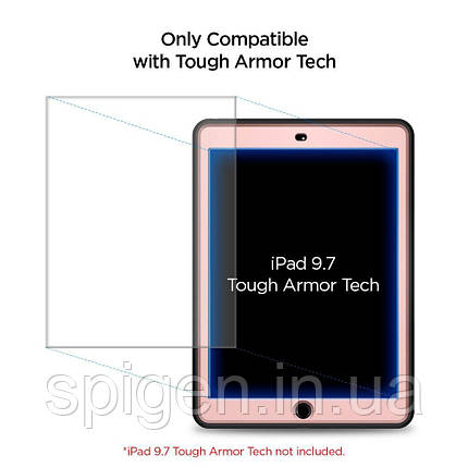 Захисне скло Spigen для чохла Tough Armor Tech iPad 9.7" (2017) (053GL22777), фото 3