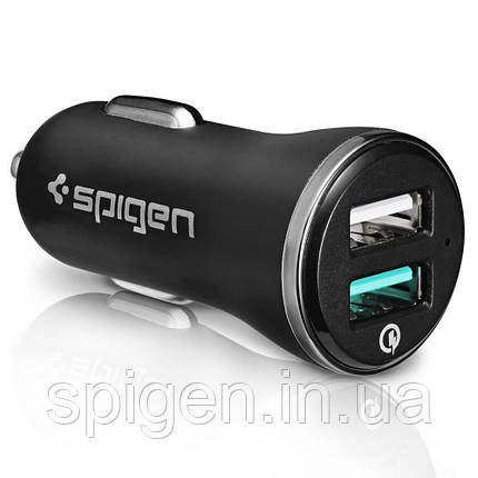 Автозаряджання Spigen F26QC Quick Charge 2.0 (000CG20393), фото 1