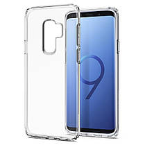 Чохол Spigen для Samsung Galaxy S9 Plus Liquid Crystal, Crystal Clear (593CS22913), фото 5