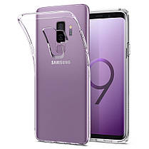 Чохол Spigen для Samsung Galaxy S9 Plus Liquid Crystal, Crystal Clear (593CS22913), фото 6