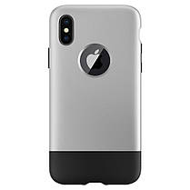 Чохол Spigen для iPhone X Classic One, Gray+Black (057CS23345), фото 3