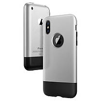 Чохол Spigen для iPhone X Classic One, Gray+Black (057CS23345), фото 6
