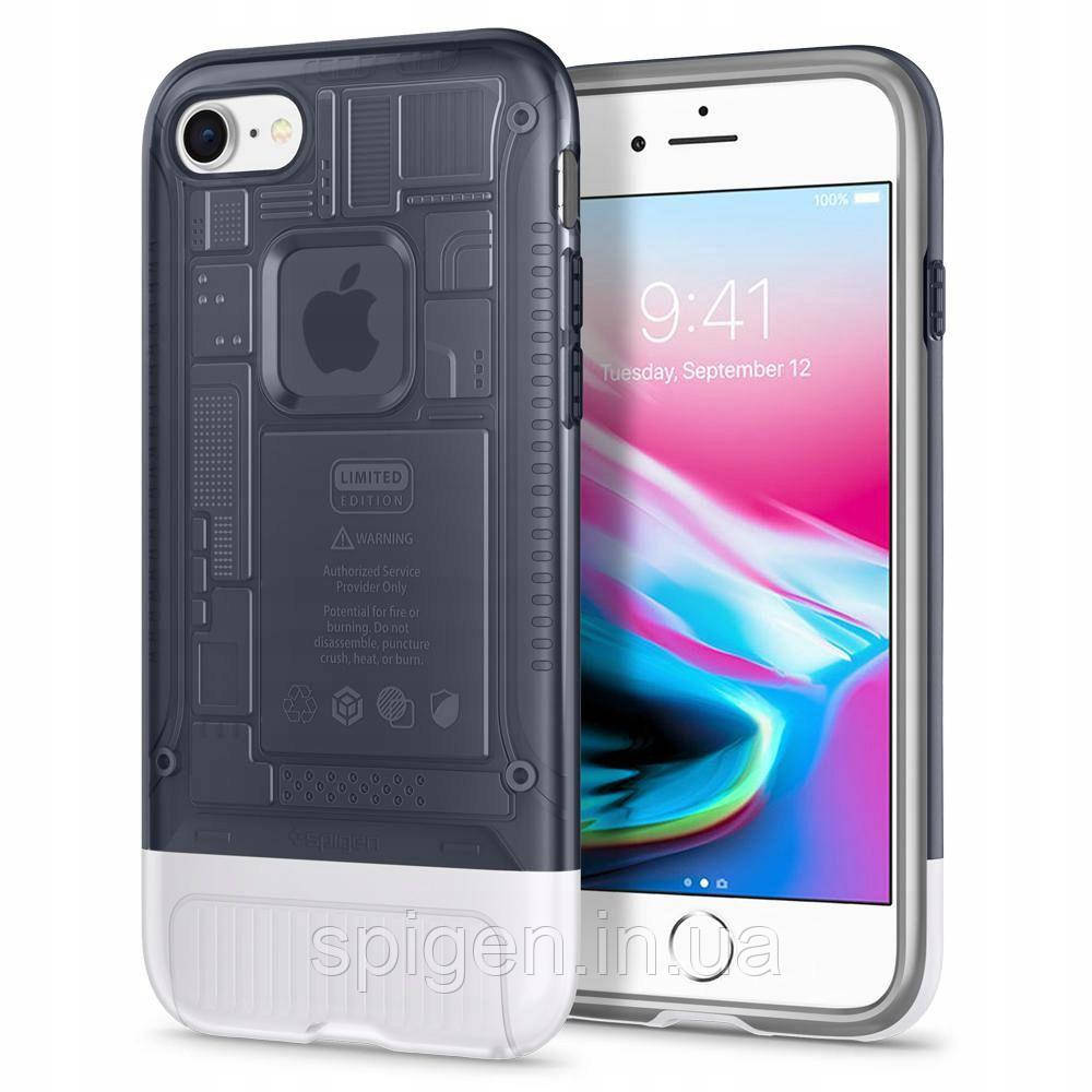 Чохол Spigen для iPhone 8 /7 Classic C1, Graphite (054CS24404)