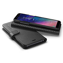 Книжка-Чохол Spigen для Samsung Galaxy A6 (2018) Wallet S, Black (596CS24092), фото 6
