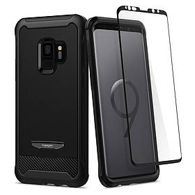 Чохол Spigen для Samsung Galaxy S9 Reventon, Black (592CS22892)