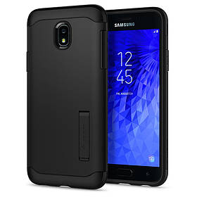 Чехол Spigen для Samsung Galaxy J7 (2018) Slim Armor, Black (595CS24019)