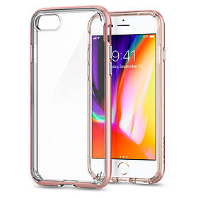 Чехол Spigen для iPhone SE 2022/ 2020/ 8/ 7 Neo Hybrid Crystal 2, Rose Gold (054CS22364)