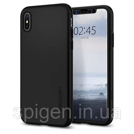 Чохол Spigen для iPhone XS/X Thin Fit 360 (063CS24926), фото 1