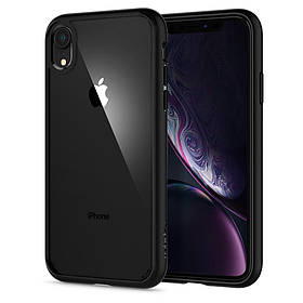 Чохол Spigen для iPhone XR Ultra Hybrid, Matte Black (064CS24874)