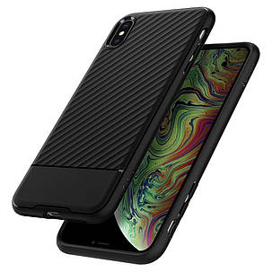 Чехол Spigen для iPhone XS Max (6.5") Core Armor, Black (065CS24861), фото 3