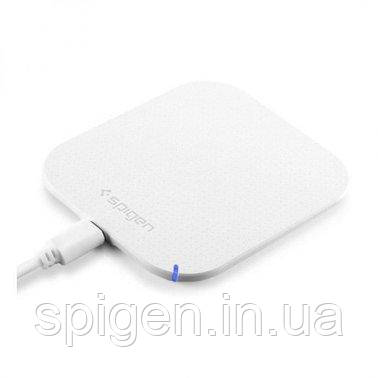 Бездротовий зарядний пристрій Spigen Essential F302W для iPhone X/8/8 Plus/Samsung, White (000CH20799), фото 1