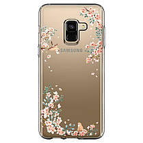 Чохол Spigen для Samsung Galaxy A8 (2018) Liquid Crystal Blossom, Nature (590CS22750), фото 6