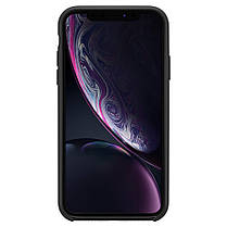 Чохол Spigen для iPhone XR Silicone Fit, Black (064CS25652), фото 5
