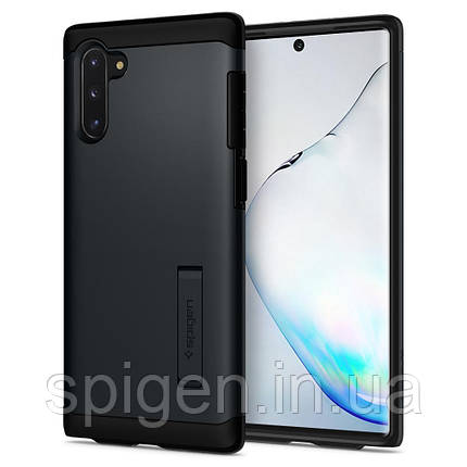 Чохол Spigen для Samsung Galaxy Note 10 Slim Armor, Metal Slate (628CS27541), фото 1