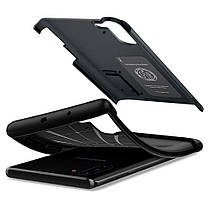 Чохол Spigen для Samsung Galaxy Note 10 Slim Armor, Metal Slate (628CS27541), фото 3