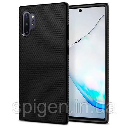 Чохол Spigen для Samsung Galaxy Note 10 Plus / 10 Plus 5G Liquid Air, Matte Black (627CS27330), фото 1