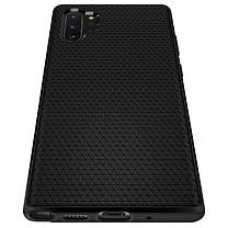 Чохол Spigen для Samsung Galaxy Note 10 Plus / 10 Plus 5G Liquid Air, Matte Black (627CS27330), фото 5