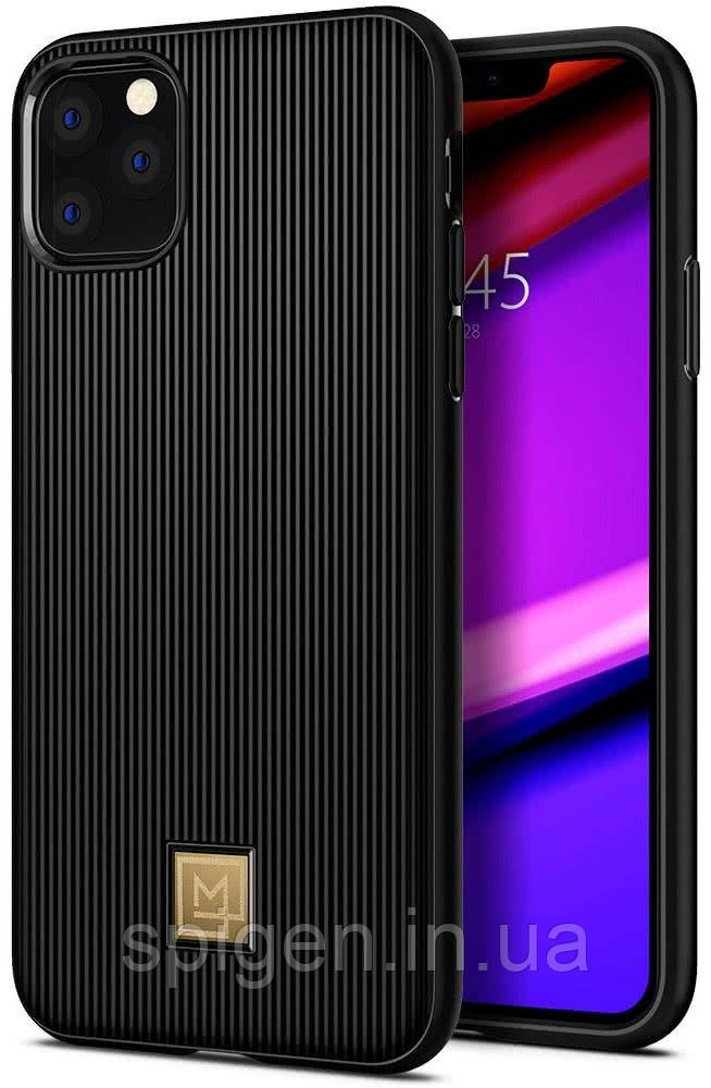 Чохол Spigen для iPhone 11 Pro Max La Manon Classy, Black (075CS27068)