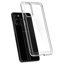 Чохол Spigen для Samsung Galaxy S20 — Ultra Hybrid, Crystal Clear (ACS00792), фото 3