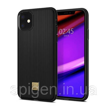 Чохол Spigen для iPhone 11 La Manon Classy, Black (076CS27092) (Пушкоджене паковання), фото 1