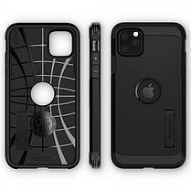 Чохол Spigen для iPhone 11 Pro Max Tough Armor, Black (075CS27142), фото 4