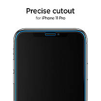 Захисне скло Spigen для iPhone 11 / XR Glas.tR AlignMaster (1 шт.) Black (AGL00106), фото 4