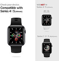 Захисне скло spigen для Apple Watch 4/5/6/SE (44 mm) EZ FiT, Pro Flex (в пакованні 2 шт.) (AFL00922), фото 4