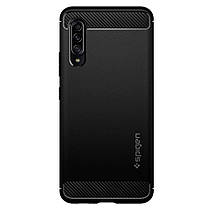 Чохол Spigen для Samsung Galaxy A90 5G Rugged Armor, Matte Black (ACS00371), фото 5