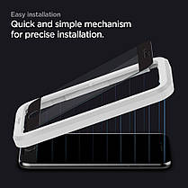 Захисне скло Spigen для iPhone SE 2020/8/7 AlignMaster, Black (1шт) (AGL01302), фото 3