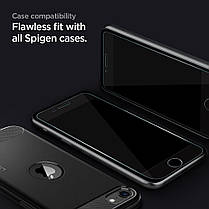 Захисне скло Spigen для iPhone SE 2020/8/7 AlignMaster, Black (1шт) (AGL01302), фото 4