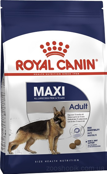 Сухий корм Royal Canin Maxi Adult для собак великих порід 15 кг, фото 1