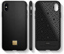 Чехол Spigen для iPhone XS Max, La Manon Classy, Black (065CS24958), фото 5