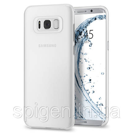 Чохол Spigen для Samsung Galaxy S8 Plus Air Skin, Soft Clear (571CS21679), фото 1