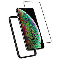 Чохол та скло Spigen для iPhone XS Max Ultra Hybrid 360, Black (065CS25132), фото 3
