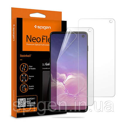 Захисна плівка Spigen для Samsung S10 — Neo Flex, 2 шт (605FL25696), фото 1