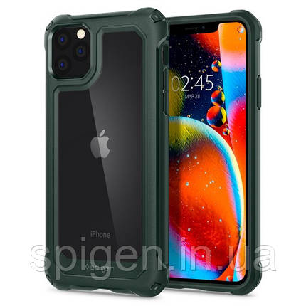 Чохол Spigen для iPhone 11 Pro Gauntlet, Hunter Green (077CS27517), фото 1