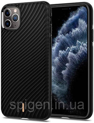 Чохол Spigen для Apple iPhone 11 Pro — Ciel Wave Shell, Black (077CS27273), фото 1