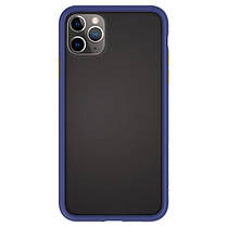 Чохол Spigen для iPhone 11 Pro Max — Ciel Color Brick, Navy (ACS00423), фото 4