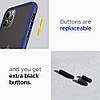 Чохол Spigen для iPhone 11 Pro Max — Ciel Color Brick, Navy (ACS00423), фото 9