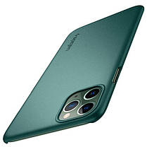 Чохол Spigen Thin Fit для iPhone 11 Pro Max, Midnight Green (ACS00410), фото 5