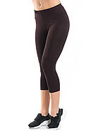 Бриджі жіночі віскоза Opt-Kolo, розміри XL, 2XL, 3XL, коричневі, 010306, фото 2