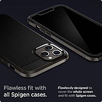 Захисне скло Spigen для iPhone 12 Pro Max EZ FIT GLAS.tR Screen Protector (2 шт), Clear (AGL01791), фото 3