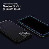 Захисне скло Spigen для iPhone 12 / 12 Pro (1шт) GLAS.tR Slim Full Cover, Black (AGL01512), фото 6