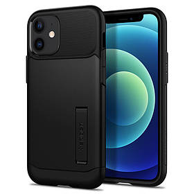 Чохол Spigen для iPhone 12 Mini 5.4" (2020) Slim Armor, Black (ACS01545)