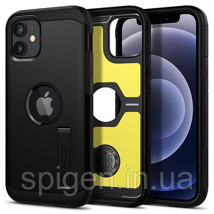 Чехол Spigen для iPhone 12 mini 5.4" (2020) Tough Armor, XP Black (ACS01753), фото 1
